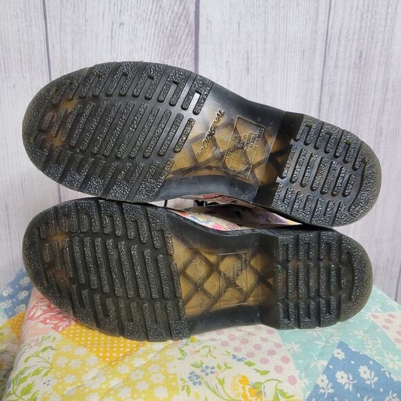 Dr. Martens 1460 Floral Mash Up Lace Up Boots, size US 5 - Picture 7 of 8